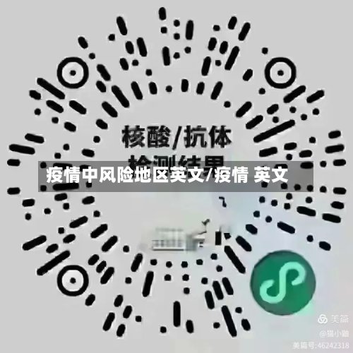 疫情中风险地区英文/疫情 英文