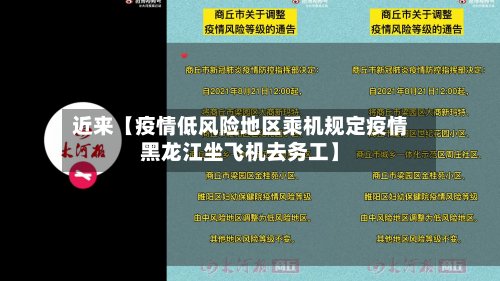 近来【疫情低风险地区乘机规定疫情黑龙江坐飞机去务工】-第2张图片