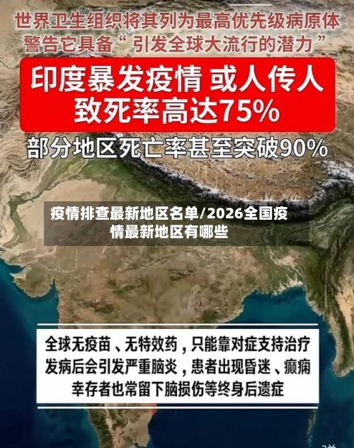 疫情排查最新地区名单/2026全国疫情最新地区有哪些-第2张图片