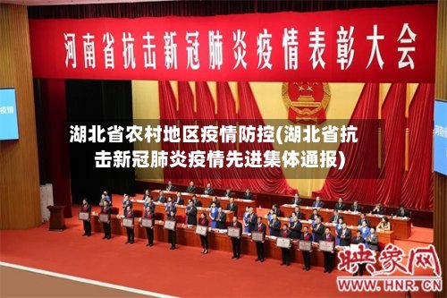 湖北省农村地区疫情防控(湖北省抗击新冠肺炎疫情先进集体通报)-第2张图片